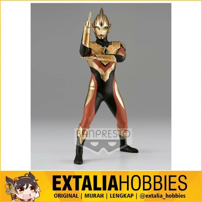 BANPRESTO HERO'S BRAVE STATUE - ULTRAMAN TRIGGER : SUNSET GLOW EDITION
