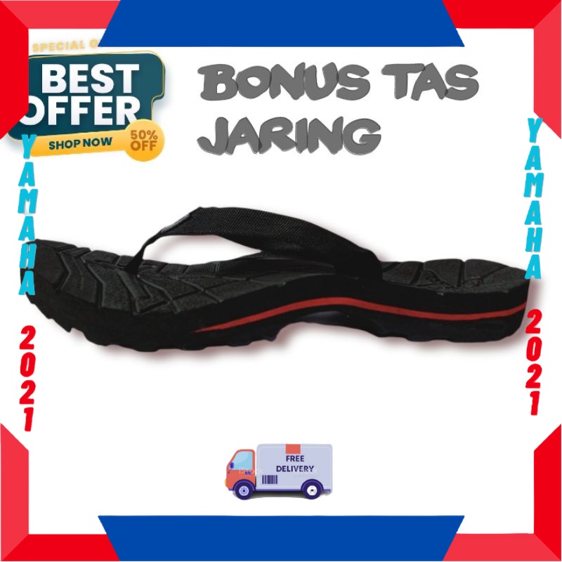 SANDAL TREKKING SANDAL HIKING SANDAL MUNCAK SANDAL TERVELING/ sandal jepit gunung kinkajou pinch out