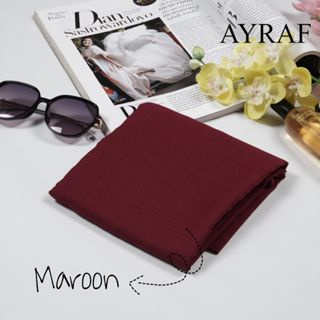 Kerudung Hijab Segiempat Paris Premium warna merah maroon/Hijab Segiempat Terbaru Paris Premium warn
