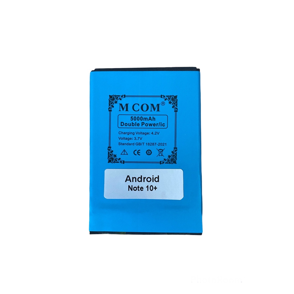 [ 5000 MAH [ 5000mah ] - Baterai MCOM ANDROID Note 10 Plus / Note10 Plus  - NEW Baterei Batrei Batra