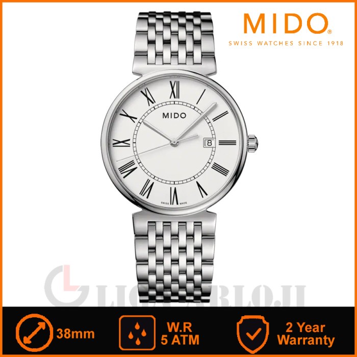 MIDO M033.410.11.013.00 - Jam Tangan Unisex - Dorada - Swiss Made