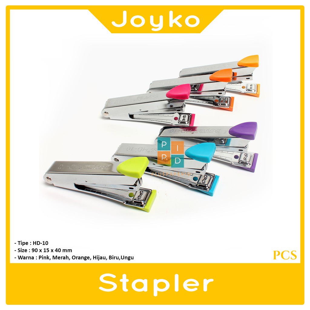 

JOYKO - Stapler HD-10 Dan HD-10CL Staples Kertas - Pcs