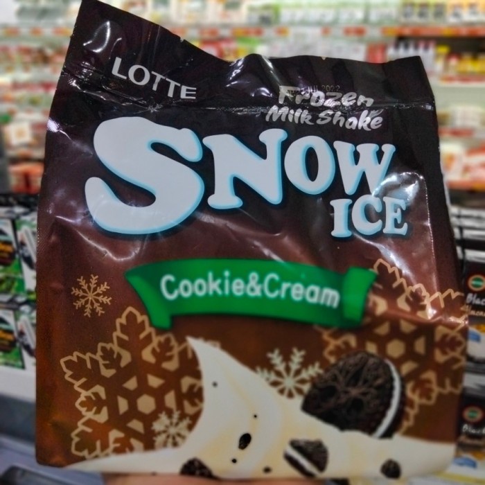 

Snow Ice Cookies & Cream - Es Dengan Kukis & Krim (170ml x5pcs)