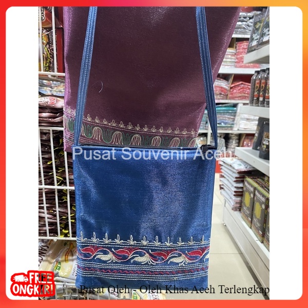 tas selempang kecil aceh | tas bule khas aceh