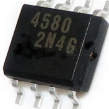 ((3Pcs)) IC NJM4580M NJM4580 SMD 4580 JRC4580D SMD JRC4580 RC4580 SOP