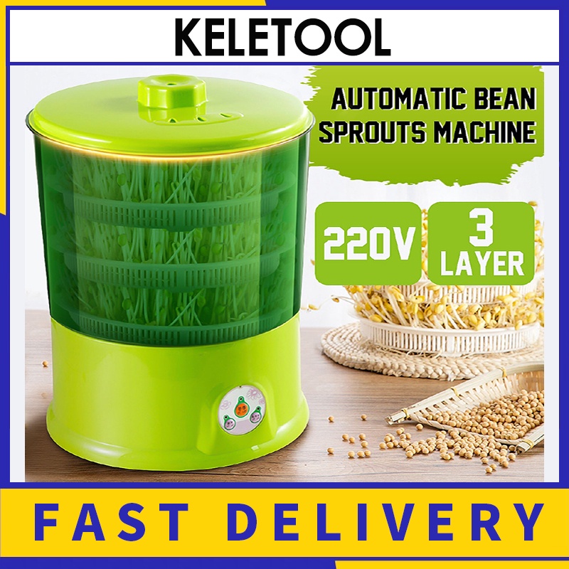 

Mesin Penumbuh Kecambah DIY Multi-functional Automatic Sprout/Sprout Grower