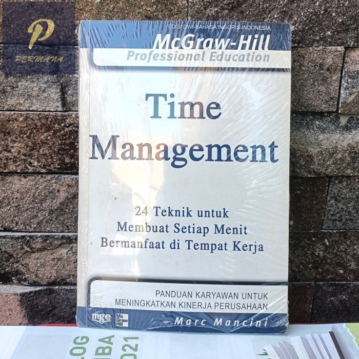 ORIGINAL buku Time Management Marc Mancini - Salemba Empat