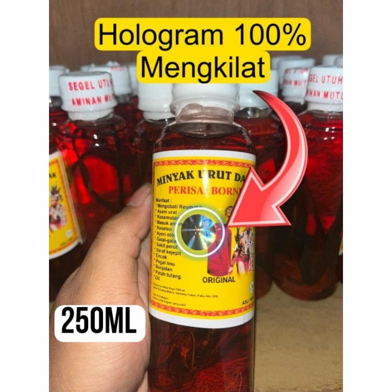 

PROMO!![] Minyak Urut Dayak 100% Original Ida Dayak Perisai Borneo 250ml[ grosir & eceran ]