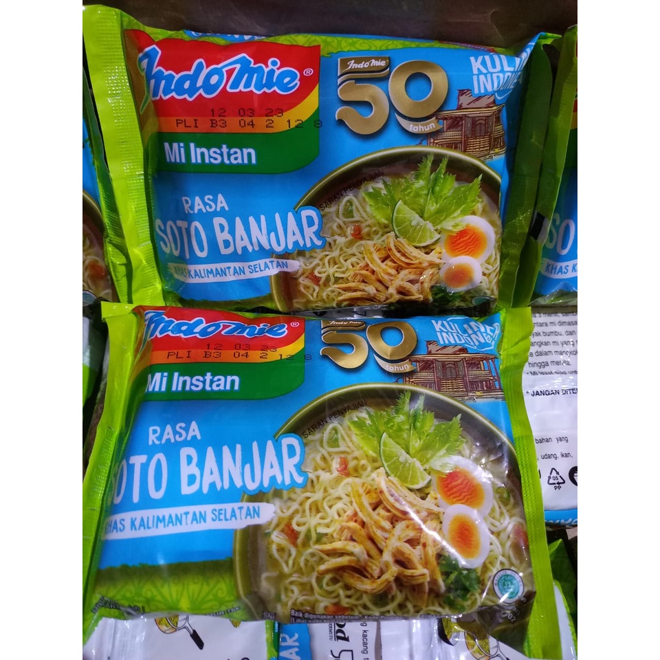 

Indomi Soto Banjar Khas Kalimantan Selatan 70gr