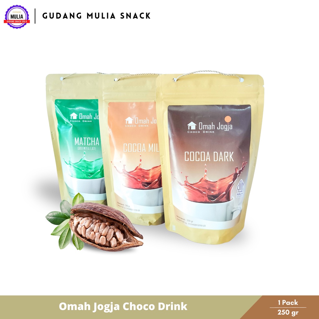 

Omah Jogja Choco Drink | Cocoa Dark Cocoa Milk Matcha