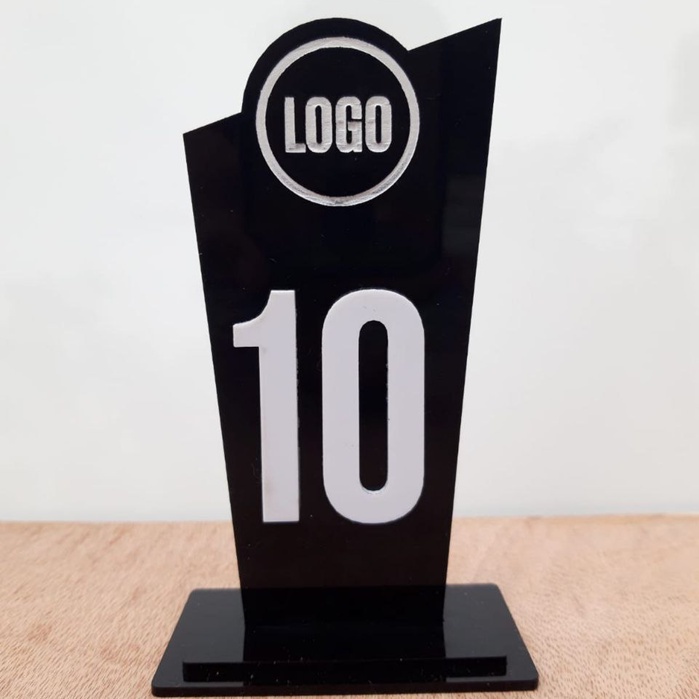 

No Meja akrilik | Nomor Meja Caffe, restaurant, Angkringan DLL custom logo