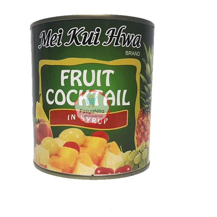 

Fruit Cocktail Canned Mei Kui Hwa – Buah Campur dalam Sirup 825gr