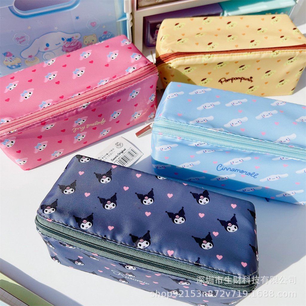 

Edition Tempat Pensil Sanrio / 2023 Kotak Pensil Sanrio Persegi Panjang Cinnamorol Kuromi