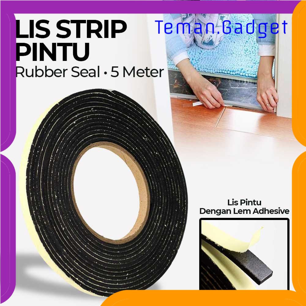 TG - ART VENSTPOW Lis Strip Pintu Door Foam Sponge Rubber Seal 5 Meter - KK-062