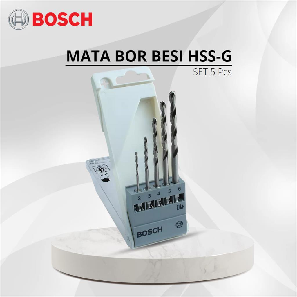 MATA BOR BOSCH HSSG 5SET (2,3,4,5,6MM) PN.PN.2608595517