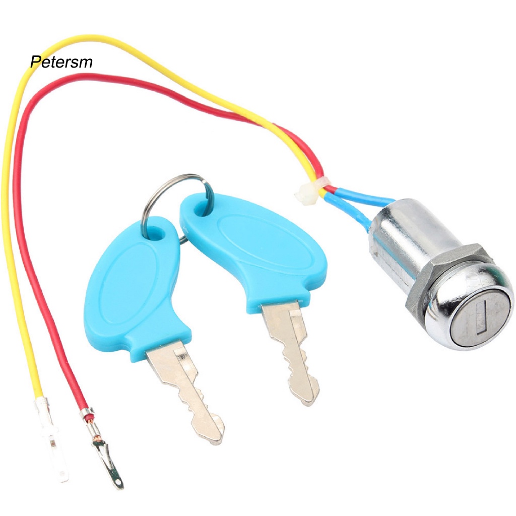 Pp 1set Saklar Pengapian Ringan Untuk Motor Metal Ignition Key Switch Lock High Performance