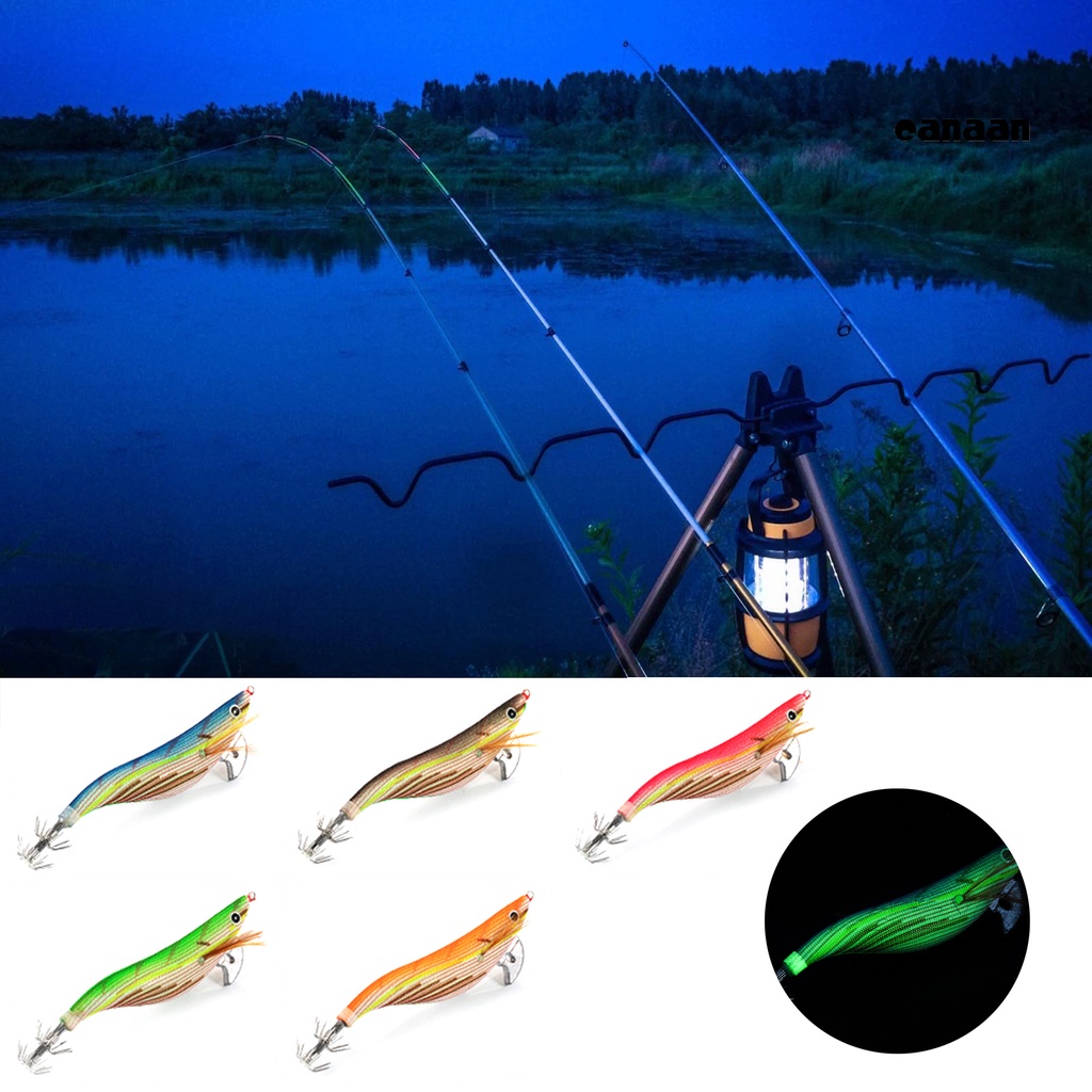 Cnn-15g/21g 92mm/110mm Jig Lures Kait Payung Ganda Ikan Menarik Ikan Cumi Cumi-Cumi Nyata Tampak Nyata Jig Umpan Untuk Angling