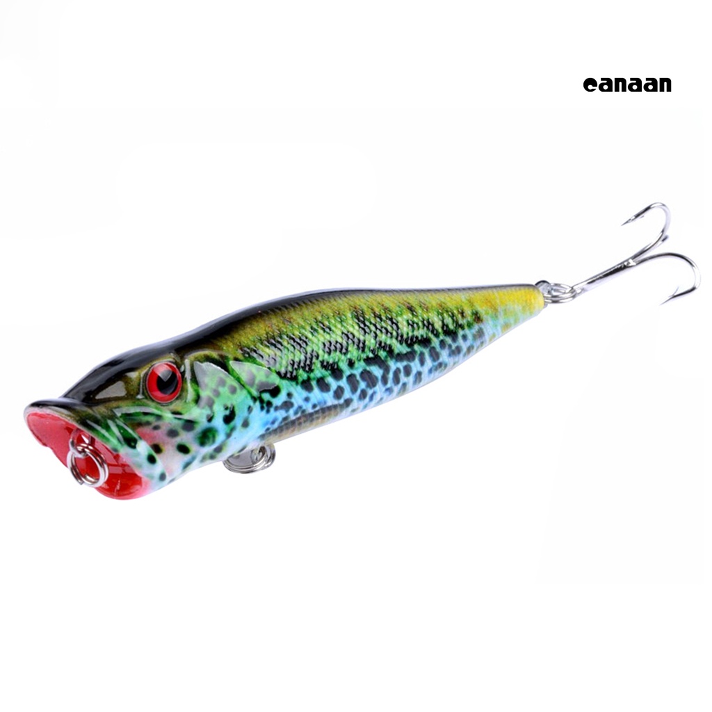 Cnn-1 Pc Memancing Umpan Tackle Topwater Mirip Hidup Mengapung Popper Kait Tajam Umpan Keras