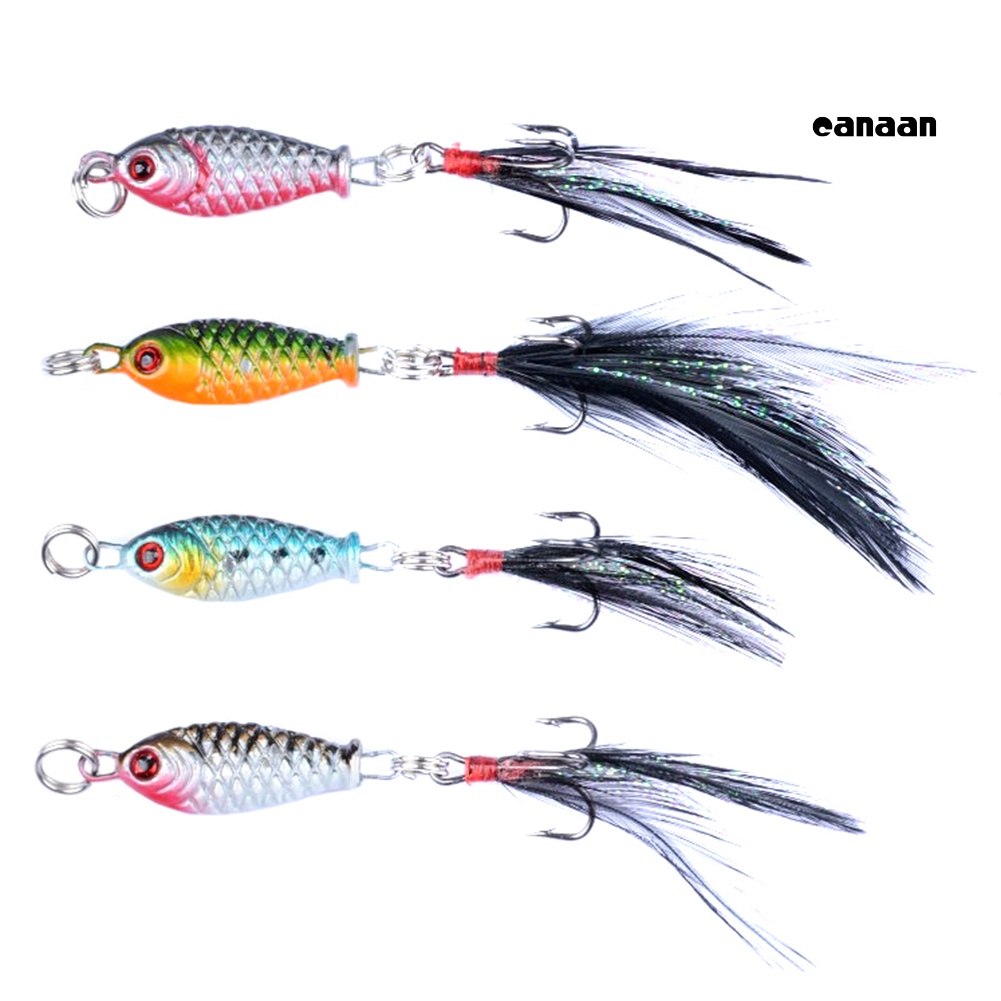 Cnn-4pcs/set 3.2cm Mini Memancing Buatan Manusia Hidup Lure Wobbler Umpan Ikan Tackle