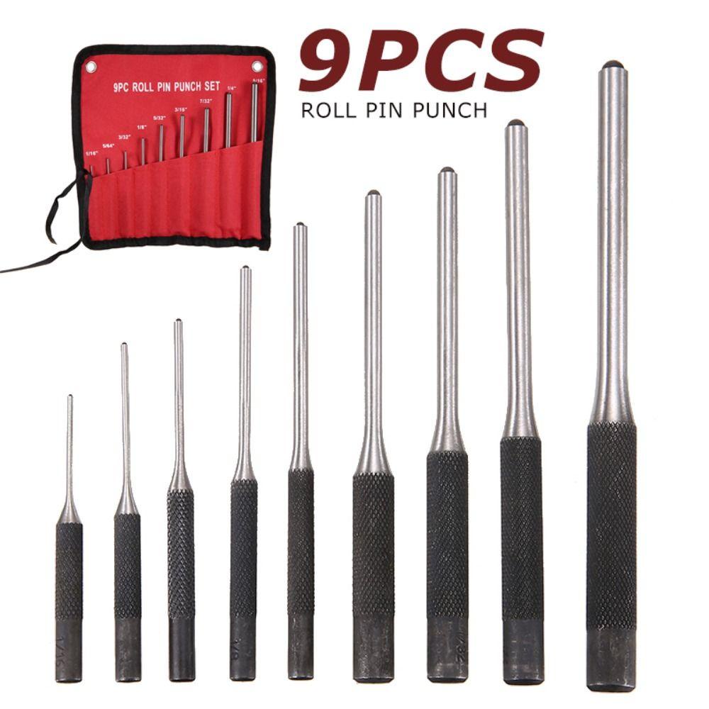 [Elegan] Pin Punch Craft Otomotif Kepala Bulat Heavy Duty Repair Punch Gouge Tools