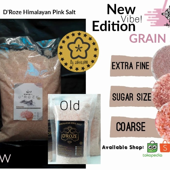 

[Ready-Stock]/ garam himalaya 1 kg asli pink