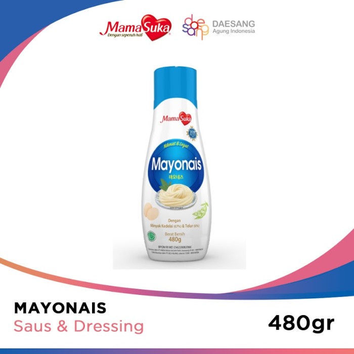 

[Ready-Stock] MamaSuka Mayonais 480 gr