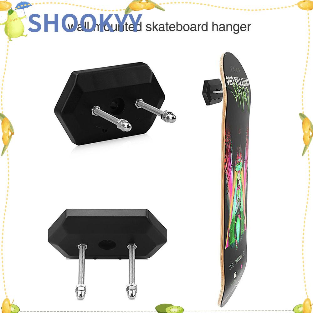 Chookyy Rak Dinding Olahraga Outdoor ABS Stand Skateboard Rak Penyimpanan