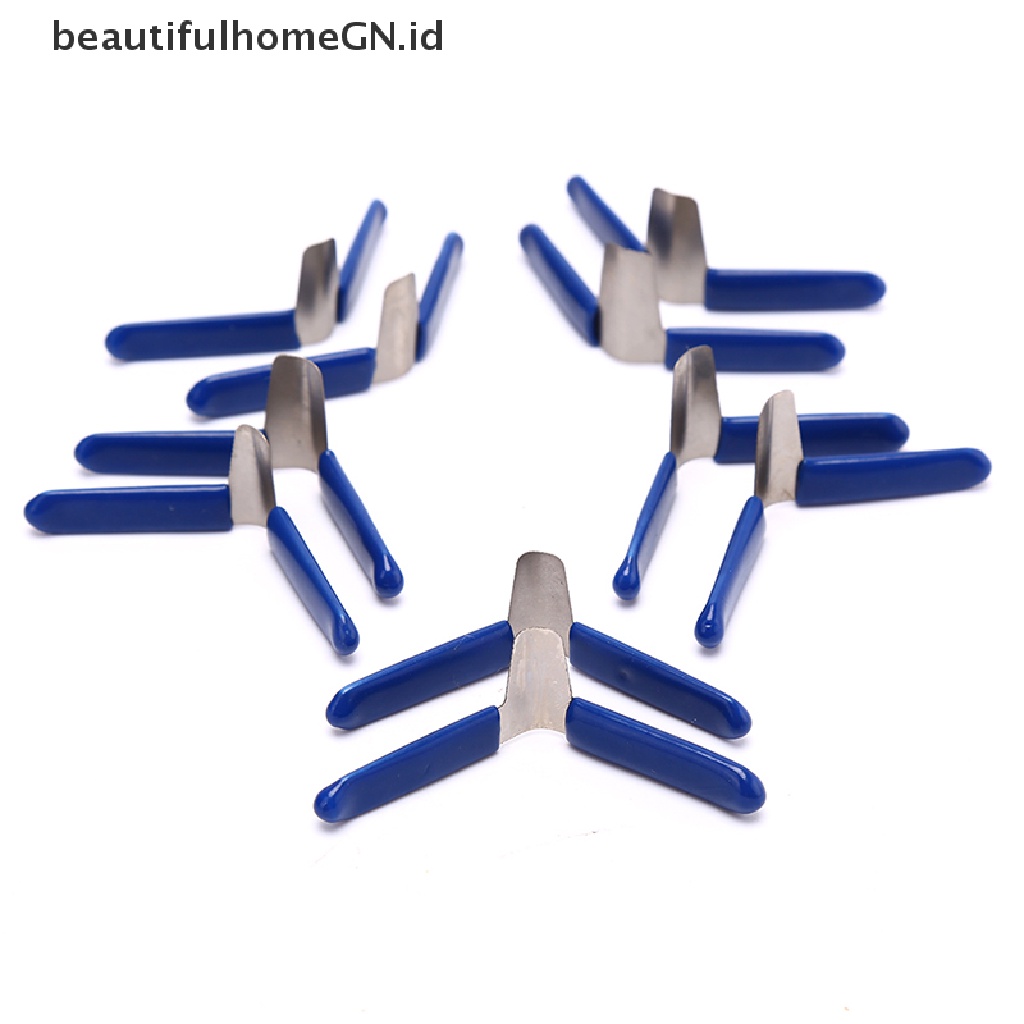 {Cantik} 10pcs Gembok Shim Picks Set Lock Pick Aksesoris Set Kunci Home Locksmith Tools~