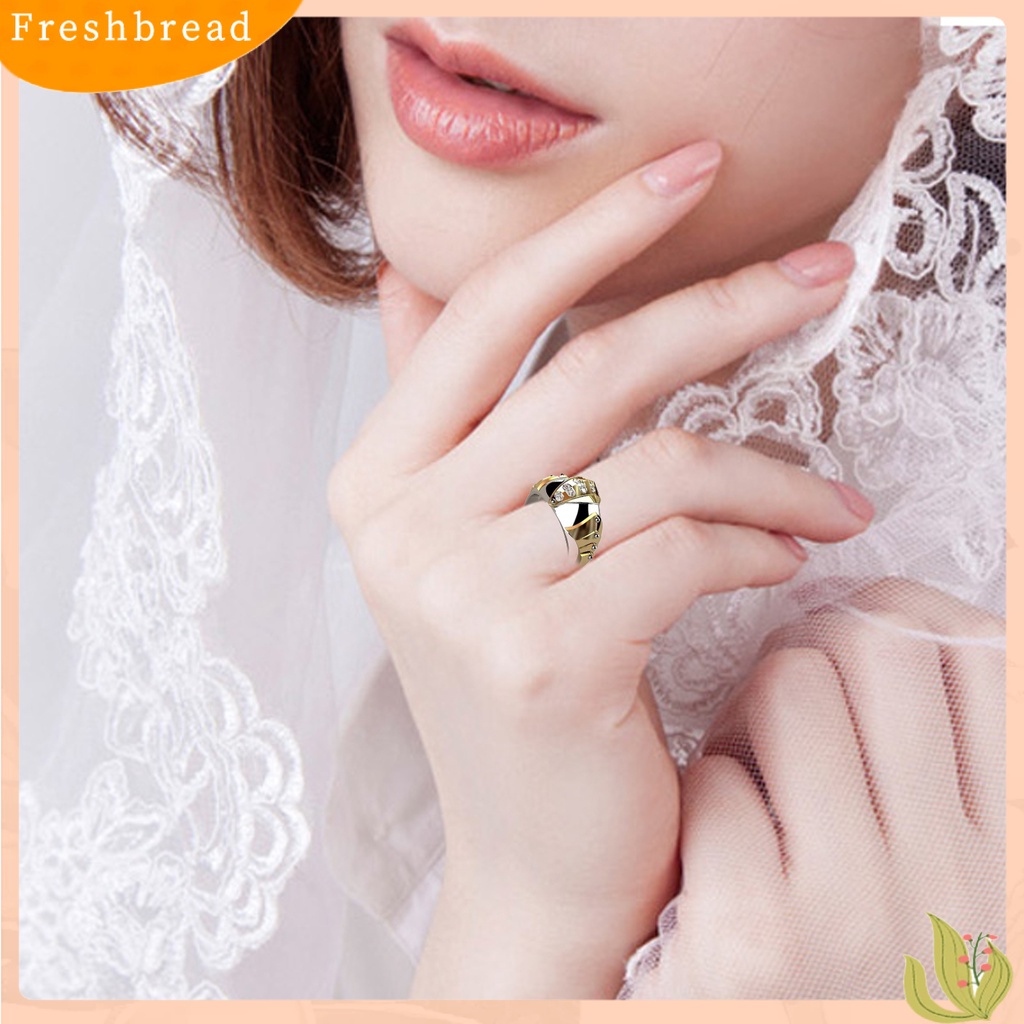 &lt; Freshbread &gt; Cincin Unisex Cincin Jari Mulut Ikan Hias Artistik Untuk Hadiah