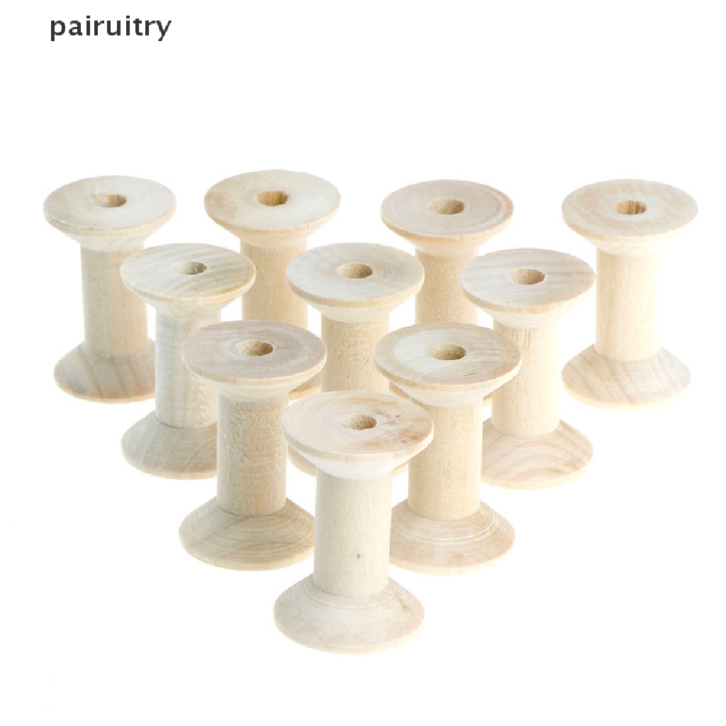 Prt 10PCs Spool Bobbin Kosong Untuk Kerja Kawat Benang 47mmx31mm PRT