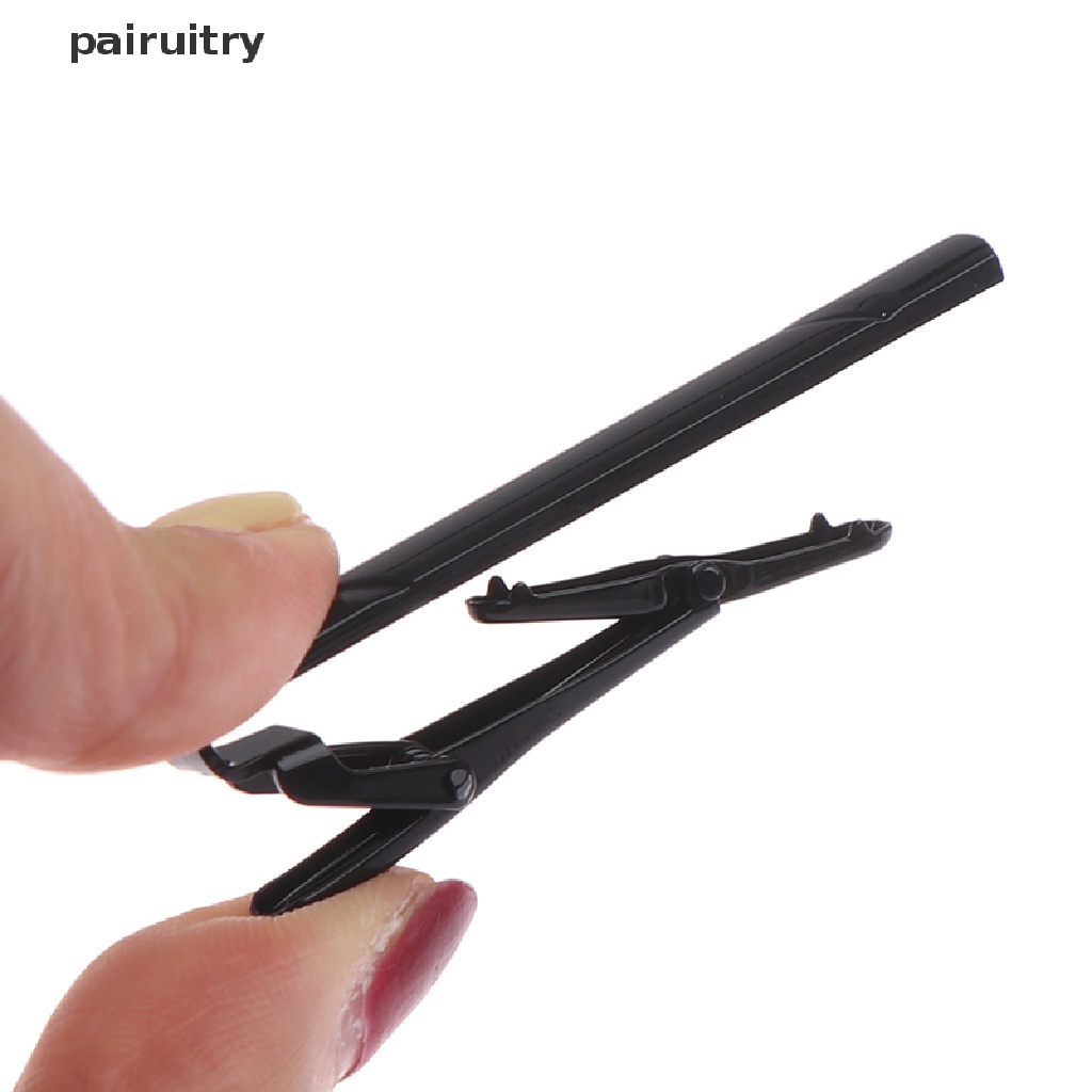 Prt Jepit Dasi Pria Logam Tembaga Simple Bar Clasp Hitam Navy Blue Jepitan Dasi PRT