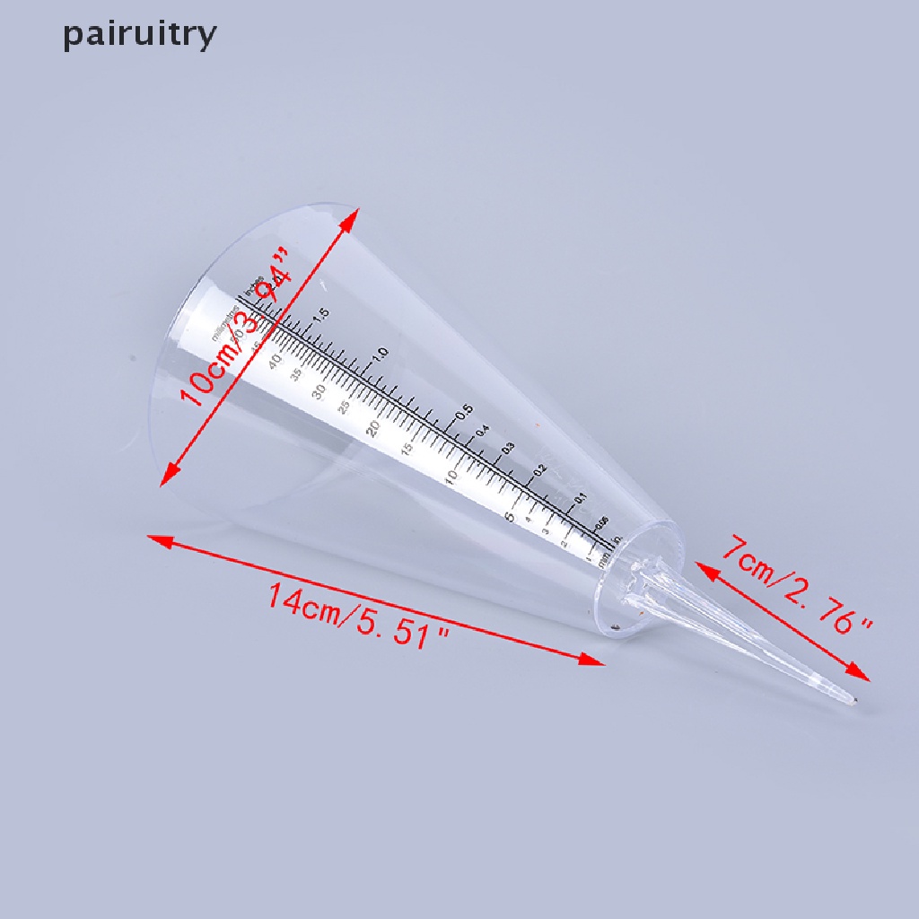 Prt Cone Rain Gauge Alat Ukur Curah Hujan Tanah Kebun Rainfall Measuring Tools PRT