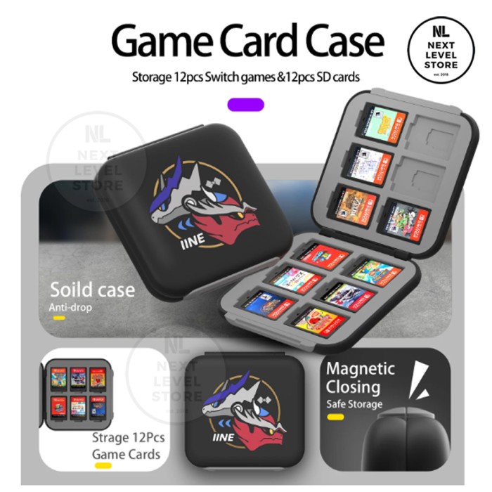 Magnetic Game Card Case Switch Pokemon Scarlet Violet IINE L749