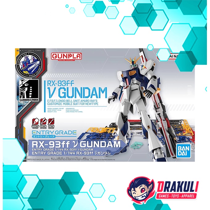 BANDAI Plamo Entry Grade RX-93ff Nu Gundam / V Gundam