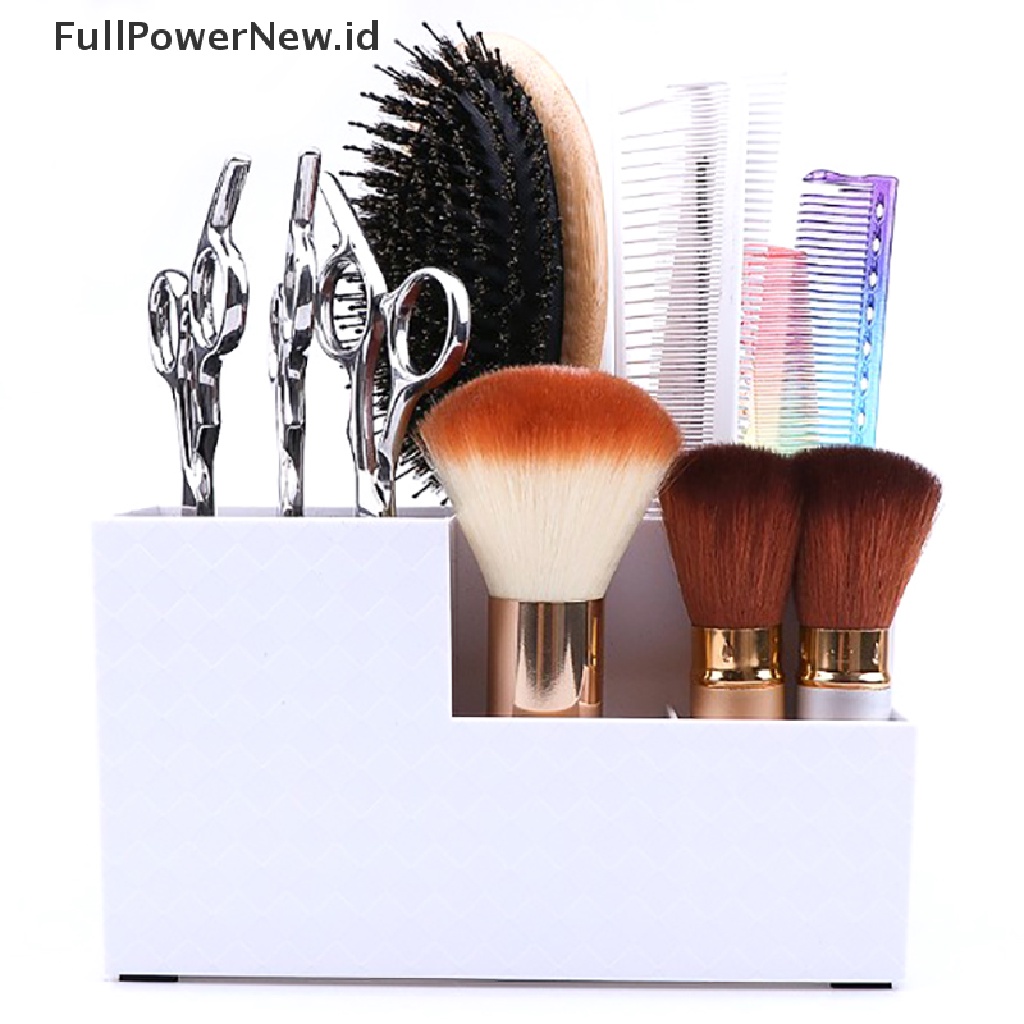 Power Salon Barber Gunting Sisir Klip Rak Storage Box Alat Kosmetik Penata Rambut ID
