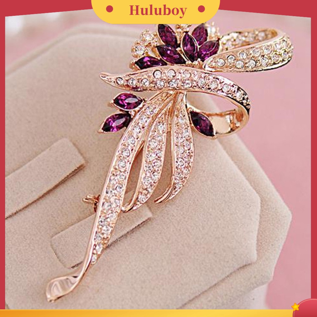 {Ready Stock} Bros Pin Bros Bahan Alloy Bentuk Bunga Reusable Halus Untuk Pesta