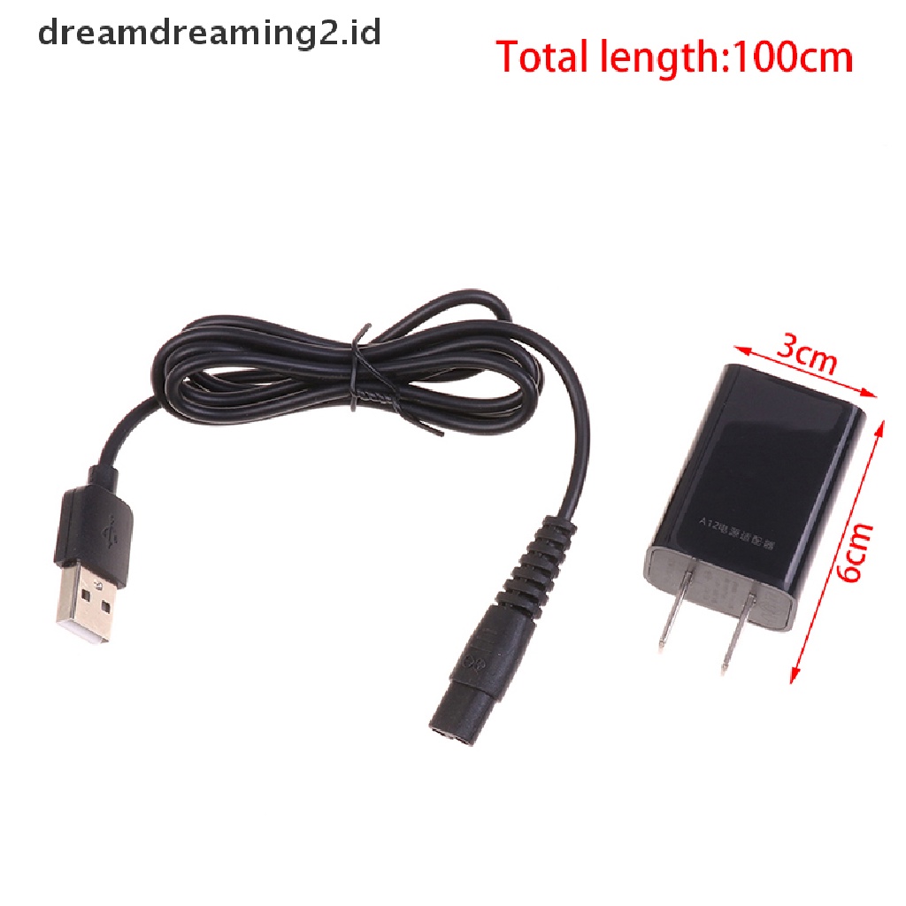 (hot) 1pc Kabel Pengisian USB Untuk Xiaomi Mijia Alat Cukur Elektrik MJTXD01SKS Plug Part//