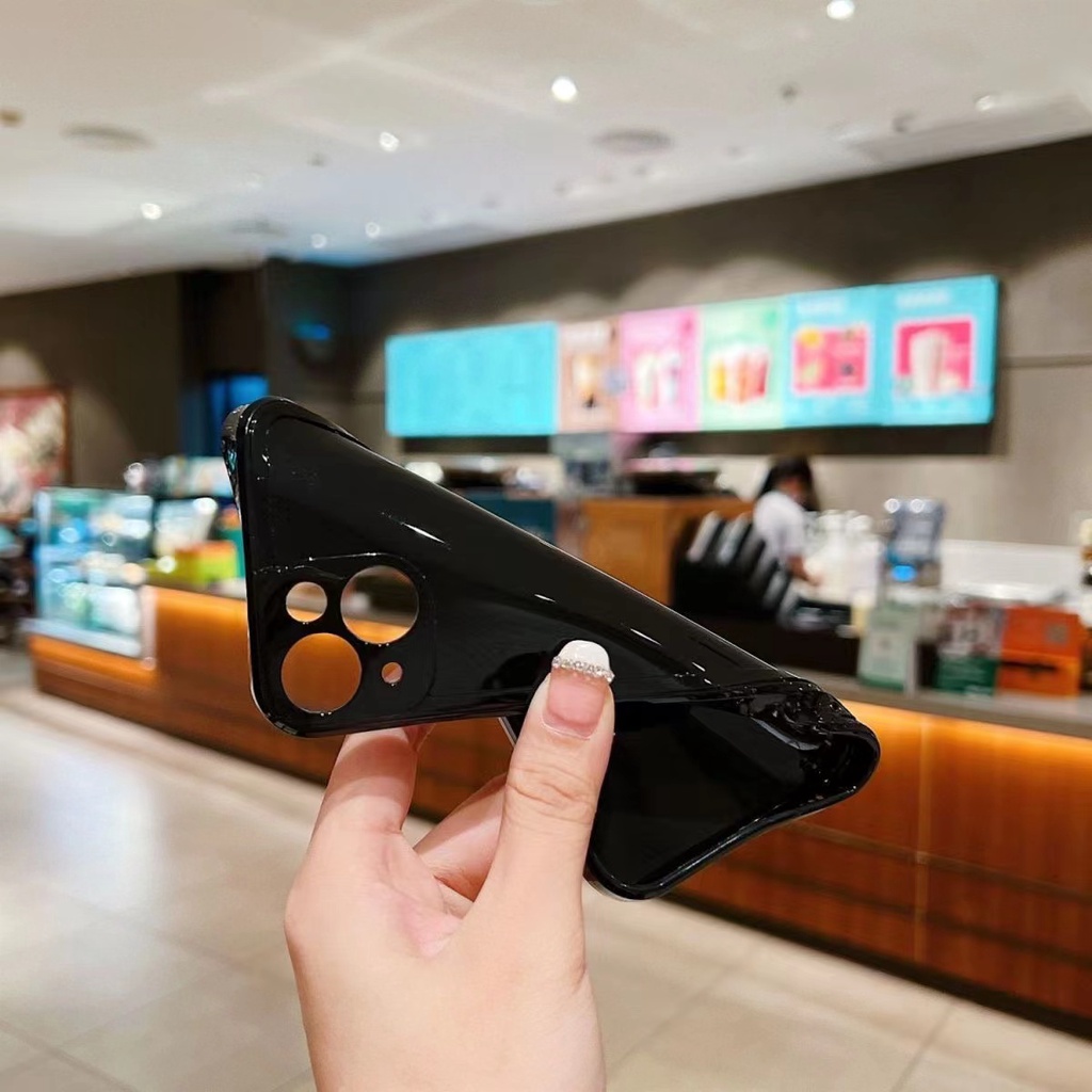 IPHONE Bingkai Foto Murid Mengkilap TPU shockproof phone case Untuk Iphone14 13 12 11 Pro Max
