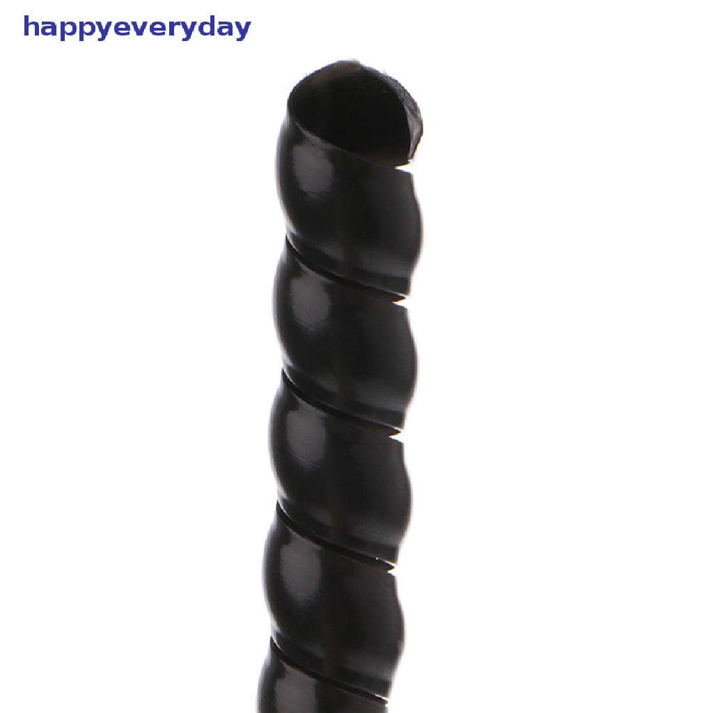 [happy] 1m 10mm/14mm Colorful Spiral Wire Organizer Wrap Tube Lengan Kabel Tahan Api [ID]