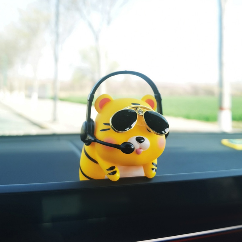 Cute Panda Tiger Car Pendant/Auto Spion Dekorasi Liontin Kreatif Ayunan Mobil Interior Decoraction Aksesoris