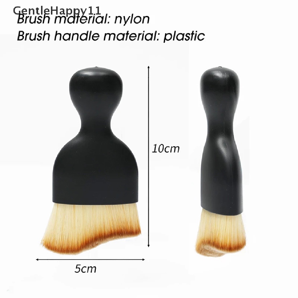 Gentlehappy Pembersih Detailing Interior Mobil Soft Brush Makeup Foundation Brush Penghilang Debu id