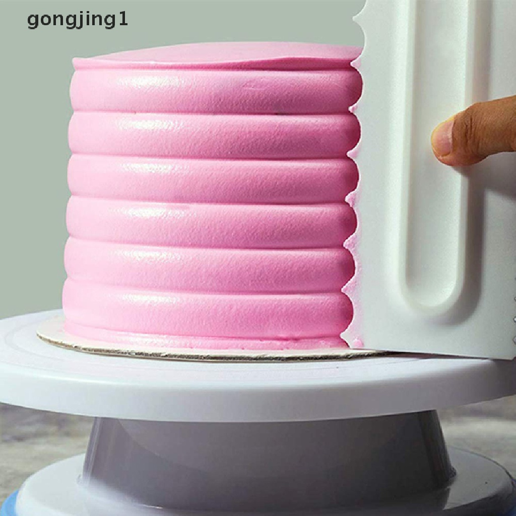 Ggg cake Decorag Comb Scraper Kue Desain Pastry Tekstur Alat Baking Alat Kue ID