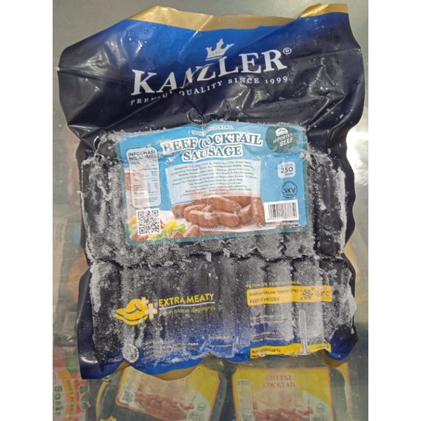 

HARUMI FROZEN!! KANZLER BEEF COCTAIL 250GR