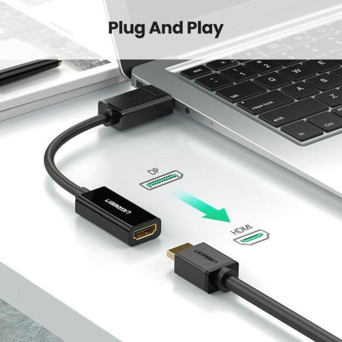 UGREEN DisplayPort (DP) Male to HDMI Female Adapter Converter MM137 UGREEN