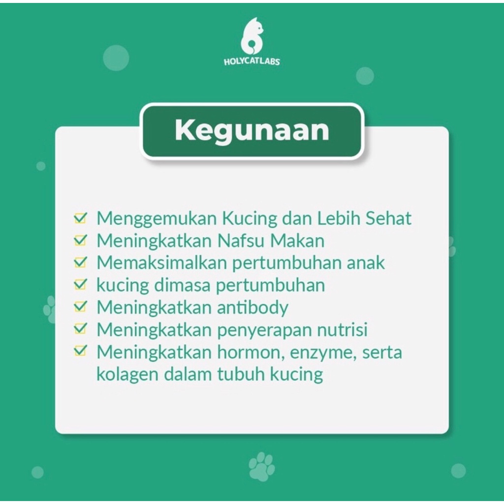 (Ecer) Easy Fat Cats 5 Kapsul, 1 Kapsul by Royal Cats | Vitamin Penggemuk Kucing dan Nafsu Makan | H