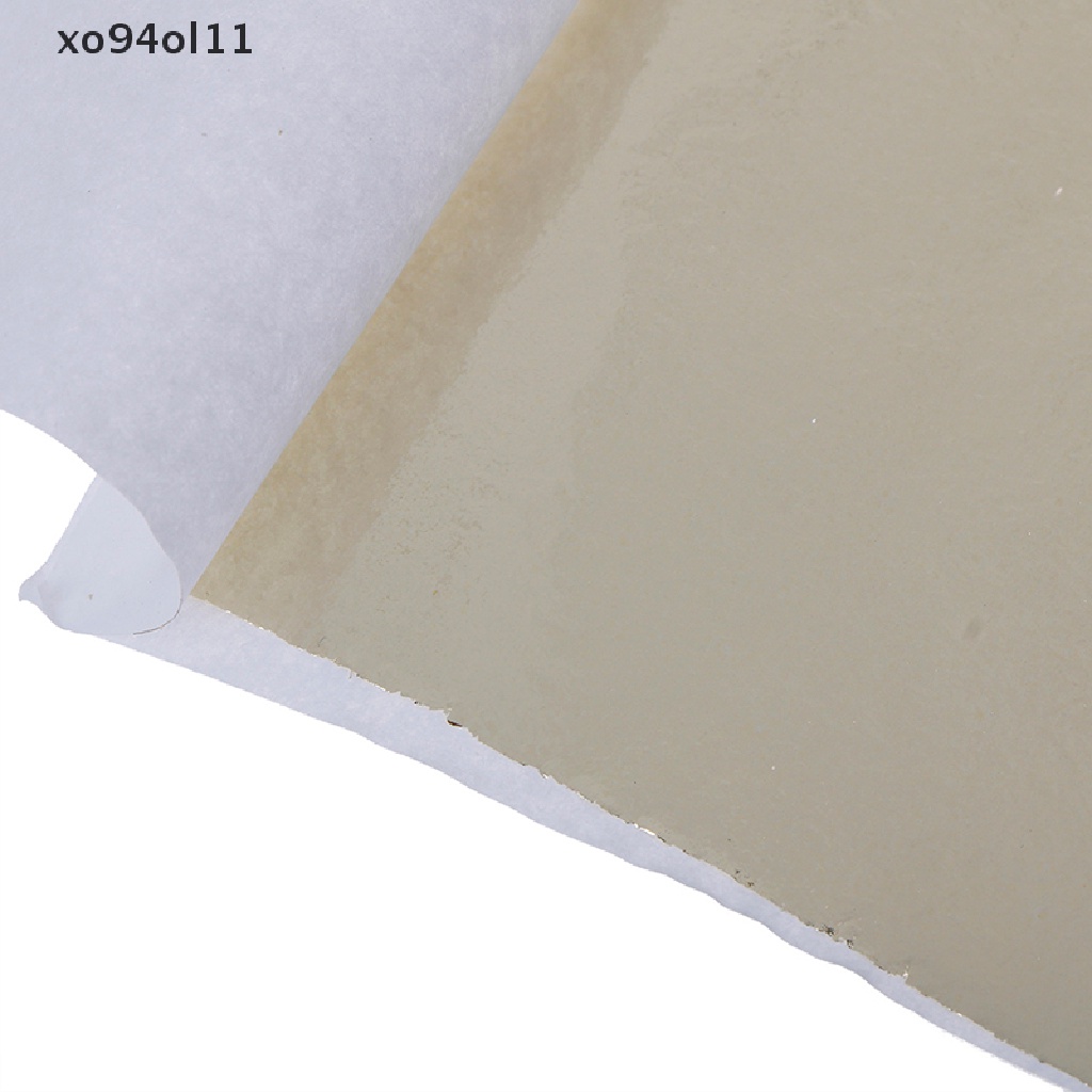 Xo 100lembar Foil Emas Daun Gilding Kerajinan Tangan Craft Paper Alat Dekorasi OL