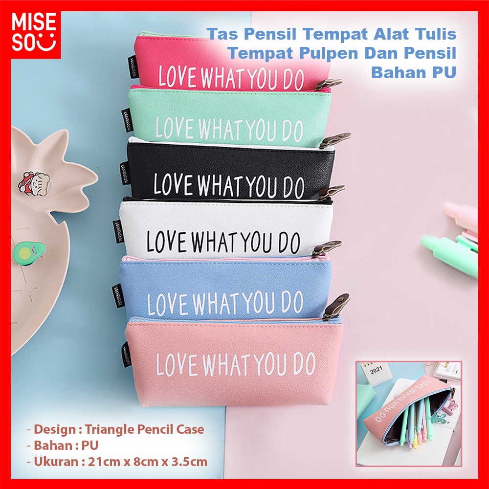 

Tas Pensil Tempat Pulpen Tempat Alat Tulis Dan Pensil Bahan PU New Trending 305