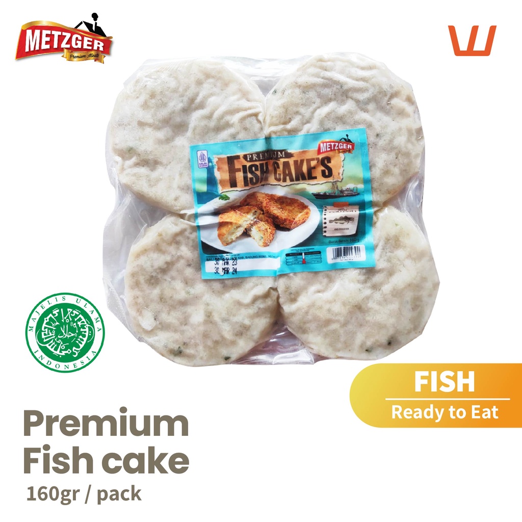 

Premium Fish Cake Halal Metzger 160gr