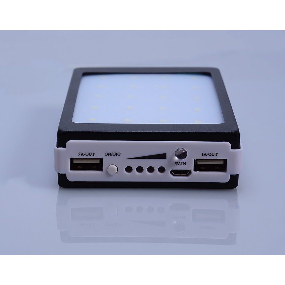 Rovtop Power Bank DIY Tenaga Solar dengan Lampu LED 4NB1MLP1