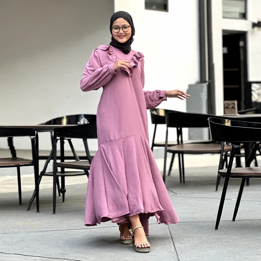Aurora maxi dress premium / Dress mermaid / Dress duyung / maxi dress korean look - Stars Seven